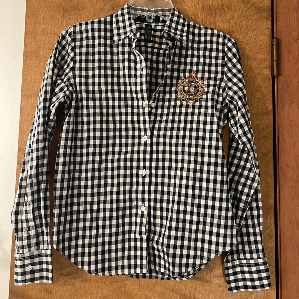 Lauren Ralph Lauren checkered button down